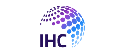 A logo for IHC, who is a sponsor for the Milken Institute's Global Conference 2025.