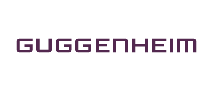 A logo for Guggenheim, who is a sponsor for the Milken Institute's Global Investors' Symposium Hong Kong 2025.